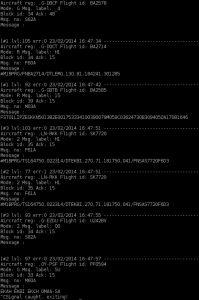acarsdec screen
